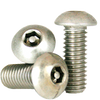 #8-32 x 1/4" (FT) Button Head Socket Cap Tamper Resistant Screw with Pin, 18-8 Stainless Steel (100/Pkg.)