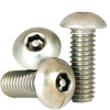 #10-32 x 3/4" (FT) Button Head Socket Cap Tamper Resistant Screw with Pin, 18-8 Stainless Steel (100/Pkg.)