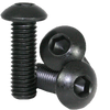 #8-32 x 3 " Button Socket Head Cap Screws, Alloy Thermal Black Oxide (500/Bulk Pkg.)