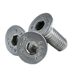 M5-0.80 x 10 mm Fully Threaded Flat Socket Head Cap Screw, 316 Stainless Steel (A4) (100/Pkg.)