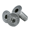 M5-0.80 x 12 mm Fully Threaded Flat Socket Head Cap Screw, 316 Stainless Steel (A4) (100/Pkg.