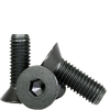 #8-32 x 11/16" Flat Socket Head Cap Screw, Alloy Thermal Black Oxide (100/Pkg.)