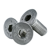 M8-1.25 x 25 mm Fully Threaded Flat Socket Head Cap Screw, 316 Stainless Steel (A4) (100/Pkg.)