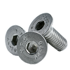 M6-1.00 x 50 mm Partially Threaded Flat Socket Head Cap Screw, 316 Stainless Steel (A4) (100/Pkg.)