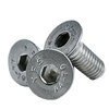 M8-1.25 x 70 mm Partially Threaded Flat Socket Head Cap Screw, 316 Stainless Steel (A4) (400/Bulk Pkg.)