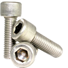 #8-32 x 1/2" Fully Threaded Left Thread Socket Head Cap Screws, 18-8 Stainless Steel (A2) (100/Pkg.)