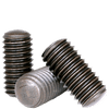 3/8"-16 x 1-3/4" Socket Set Screws Oval Point, Thermal Black Oxide (100/Pkg.)