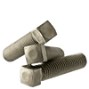 1/2"-13 x 5-1/2" Oval Point Square Head Set Screw, Case Hardened (50/Pkg.)