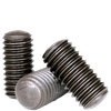 1/2"-20 x 3/8" Socket Set Screws Oval Point, Alloy Thermal Black Oxide (1000/Bulk Pkg.)