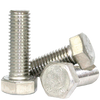 M6-1.00 x 95 mm Partially Threaded Hex Cap Screws Coarse Stainless Steel A2 (400/Bulk Pkg.)