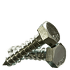 3/8"-7 x 2-1/2",(FT) Hex Lag Screws Low Carbon Zinc CR+3 (25/Pkg.)