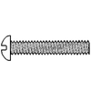 1/4"-20 x 3" (Fully Threaded) Coarse Round Head Slot Machine Screwss, Stainless Steel 304 (500/Bulk Pkg.)