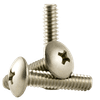 #6-32 x 7/16" (Fully Threaded) Machine Screws Philips Truss Head Coarse Stainless A2 (18-8) (5000/Bulk Pkg.)