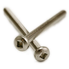 #10-24 x 1-1/4" (Fully Threaded) Machine Screwss Square Pan Head Stainless A2 (18-8) (500/Pkg.)