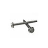 #8-18 x 2" (FT) Indented Hex Washer Head Unslotted ,#2 Point BSD Self Drilling Screws Hardened Stainless Steel 410 (500/Pkg.)