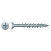 #8 x 1-1/4" Phillips Flat Head w/Nibs Particle Board Screws, Type 17, Zinc Plated (8,000/Bulk Pkg.)