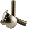 5/8"-11 x 4 1/2" Fully Threaded Carriage Bolts Coarse, 18-8 Stainless Steel (50/Bulk Pkg.)