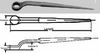 Structural Box Wrenches, Offset, 1-1/8", Martin Sprocket #8907A