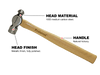 Ball Pein Proferred Hammer (16oz)