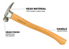 California Framing Milled Face Proferred Hammer (21oz)