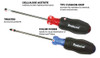 3/16" (Slotted) X4" Black Tpv Handle Proferred Acetate Cushion Grip Screwdriver