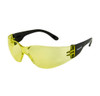 Proferred 100 Yellow / Amber Lens AS Safety Glasses Ansi Z87.1 Compliant (12/Pkg)