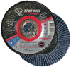 4 1/2" x 7/8" Type-29, 60-Grit Zirconia Conical Flap Disc (10/Pkg)