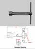 Tee-Handle Socket Wrenches, 6 Point, 3/4", Martin Sprocket #967D