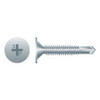 #10-24 x 1-1/2" Phillips Wafer Head Self-Drilling Screw, #3 Zinc Plated (2000/Bulk Pkg)