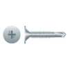 #10-24 x 2" Phillips Wafer Head Self-Drilling Screw, #3 Zinc Plated (2000/Bulk Pkg)