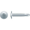 #8-18 x 1/2" Phillips Modified Truss (R/W) Head Self-Drilling Screw, #2 Zinc Plated (10000/Bulk Pkg)