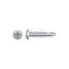 #10-16 x 1" 410 Stainless Steel Phillips Pan Head, Passivated & Waxed Self-Drilling Screws, #3 (4000/Bulk Pkg)