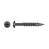 #6-20 x 1-1/2" Face Framing #7 Phillips Pan Head, Type 17 Screws, Black Oxide (7000/Bulk Pkg)