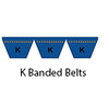 Dura-Prime Pro Serpentine Type K Poly Banded V-Belt 0.42 x 114.75in OC 3 Rib (1/Pkg.)