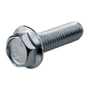 M10-1.50 x 40 mm Class 8.8 Serrated Hex Flange Machine Bolt, Zinc Plated (650/Pkg.)