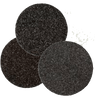 Floor Sanding Edger Discs - Silicon Carbide Hook & Loop - 6" x No Hole, Grit/ Weight: 80F, Mercer Abrasives 457080 (50/Pkg.)