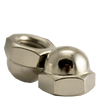 1/2"-13 Acorn Nut, 2 Piece, Nickel Plated (50/Pkg.)