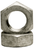 1 3/8"-6 Hex Jam Nut, Coarse, Low Carbon Steel , Hot Dip Galvanized (10/Pkg.)