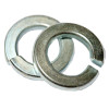 #4 Regular Split Lock Washers Zinc Cr+3 (2,500/Pkg.)