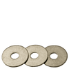 1/4" x 1-1/2" Fender Washers Zinc Cr+3 (5 LBS/Pkg.)