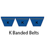 Dura-Prime Pro Serpentine Type K Poly Banded V-Belt 4.06 x 97.35in OC 29 Rib (1/Pkg.)