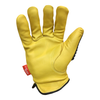 Ironclad 360º Cut Leather Impact Gloves, X-Large, Yellow/Black #ILD-IMPC5-05-XL (1 Pair)