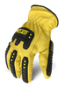 Ironclad 360º Cut Leather Impact Gloves, Large, Yellow/Black #ILD-IMPC5-04-L (12 Pair)