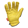 Ironclad 360º Cut Leather Impact Gloves, Large, Yellow/Black #ILD-IMPC5-04-L (12 Pair)