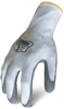 Ironclad Knit Cut 3 Gloves, Polyurethane Coated Palm, Large, White/Gray #IKC3-04-L (12/Pkg.)