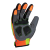 Ironclad EXO Impact Hi-Viz Motor & Work Gloves, X-Large #EXO2-HZI-05-XL (1 Pair)