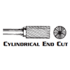 CYLINDRICAL END CUT CARBIDE BURR SB-6 DOUBLE CUT 5/8 x 1 x 1/4 (1/Pc.)