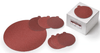 10" 80-Grit Resin Bond Cloth A/O PSA Sanding Discs (50/Pkg.)