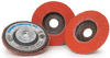 4-1/2 x 5/8-11 40-Grit Type 27 Ceramic Flap Discs (10/Pkg.)