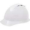 ERB Safety Vent Cap Style: White, 4-Point Nylon Suspension With Rachet Adjustment Safety Hat (12/Pkg.)